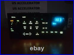 MINT 1996-2002 CHEVY BLAZER S10 CASSETTE TAPE PLAYER RADIO Delco Tested w LED