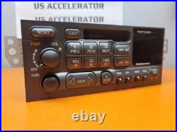 MINT 1996-2002 CHEVY BLAZER S10 CASSETTE TAPE PLAYER RADIO Delco Tested w LED