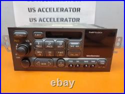 MINT 1996-2002 CHEVY BLAZER S10 CASSETTE TAPE PLAYER RADIO Delco Tested w LED