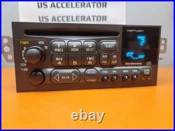 MINT 1996-2002 CHEVY BLAZER S10 CASSETTE TAPE PLAYER RADIO Delco Tested w LED