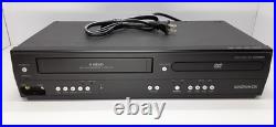 Magnavox DV220MW9 VCR/DVD Combo VHS DVD Player 4-Head Remote Black Refurbished