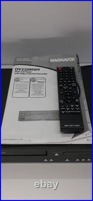 Magnavox DV220MW9 VCR/DVD Combo VHS DVD Player 4-Head Remote Black Refurbished