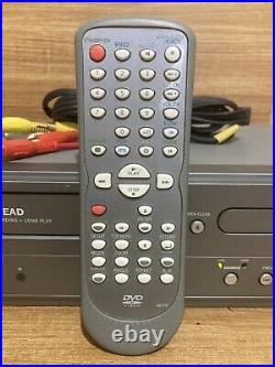 Magnavox DVD & VCR Combo Player 4 HEAD HIFI VHS Recorder REFURBISHED MWD2206