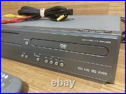 Magnavox DVD & VCR Combo Player 4 HEAD HIFI VHS Recorder REFURBISHED MWD2206