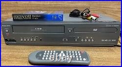 Magnavox DVD VCR VHS Combo Player HI FI STEREO Remote MWD2206 REFURBISHED