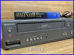 Magnavox DVD VCR VHS Combo Player HI FI STEREO Remote MWD2206 REFURBISHED