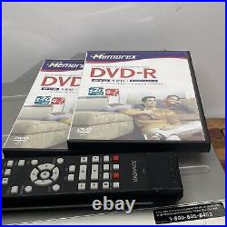 Magnavox MWR20V6 DVD Recorder VCR Combo Vhs Tape Dubbing I Copy Serviced