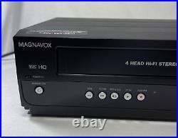 Magnavox ZV450MW8A DVD Recorder VCR Combo Refurbished Remote Cords Manual