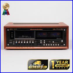 Marantz 5220 Cassette Deck Custom Black Face Wood Case Included Restored