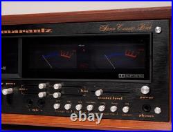 Marantz 5220 Cassette Deck Custom Black Face Wood Case Included Restored