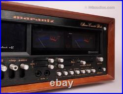 Marantz 5220 Cassette Deck Custom Black Face Wood Case Included Restored
