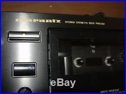 Marantz Model PMD501U Cassette Deck Player Recorder Rack Mountable