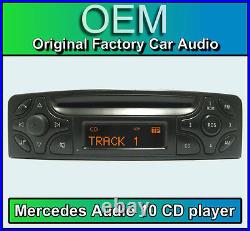 Mercedes C-Class Audio 10 CD player, Merc W203 car stereo + radio code