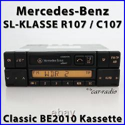 Mercedes Original Autoradio R107 SL-Klasse C107 Classic BE2010 Kassettenradio CC