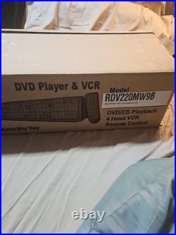 Mint Magnavox DV220MW9 DVD Player VCR Combo 4 Head Remote Refurbished