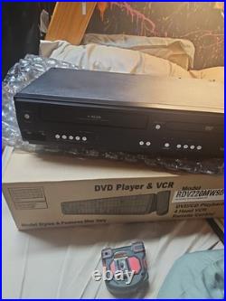 Mint Magnavox DV220MW9 DVD Player VCR Combo 4 Head Remote Refurbished