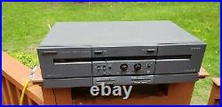 Mitsubishi M-T4320 Stereo Double Cassette Deck Player Recorder Cleaned Tested