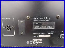 NAKAMICHI LX-3 refurbished cassette deck
