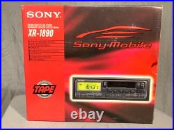NEW Refurbished Sony XR-1890 FM/AM Cassette Car Stereo 35W detachable face NRFB NEW Refurbished Sony XR-1890 FM/AM Cassette Car Stereo 35W detachable face NRFB