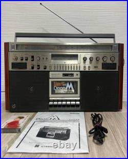National RX-5700 Vintage Boombox Radio Cassette Refurbished Mint Japan RX5700