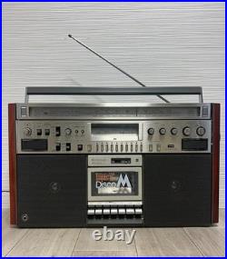 National RX-5700 Vintage Boombox Radio Cassette Refurbished Mint Japan RX5700