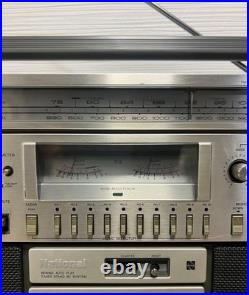 National RX-5700 Vintage Boombox Radio Cassette Refurbished Mint Japan RX5700