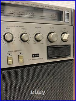 National RX-5700 Vintage Boombox Radio Cassette Refurbished Mint Japan RX5700