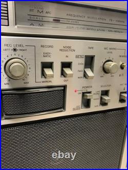 National RX-5700 Vintage Boombox Radio Cassette Refurbished Mint Japan RX5700