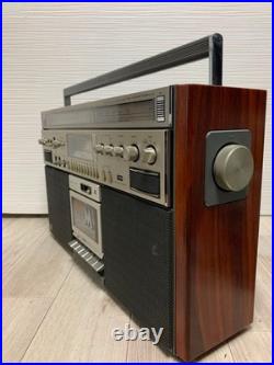 National RX-5700 Vintage Boombox Radio Cassette Refurbished Mint Japan RX5700