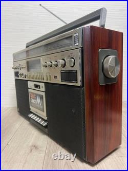 National RX-5700 Vintage Boombox Radio Cassette Refurbished Mint Japan RX5700
