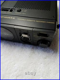 Near Mint Rebuilt Marantz PMD222 Full & 1/2 Speed Cassette Recorder