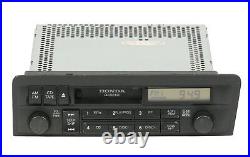 OEM 01-02 Honda Civic AM FM Radio Cassette Player 39100-S5P-A110-M1 Face 2PC4