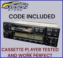 Oem 1993-1999 Mercedes Becker Radio Stereo Cassette W140 S320 S420 S500 S600
