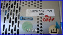 Oem stereo Volkswagen Beetle AM FM Radio w Cassette Player bluetooth