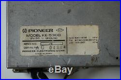 Oldschool Retro 1980s Pioneer KE-5300 AM/FM Tape Car Stereo Player