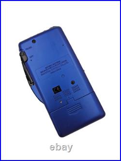 Olympus Pearlcorder S701 BLUE MicroCassette Voice Recorder Dictaphone Dictation
