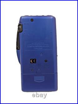 Olympus Pearlcorder S701 BLUE MicroCassette Voice Recorder Dictaphone Dictation