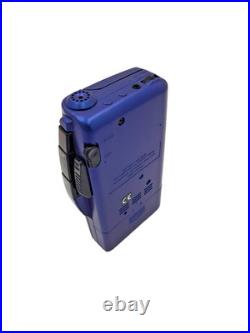Olympus Pearlcorder S701 BLUE MicroCassette Voice Recorder Dictaphone Dictation
