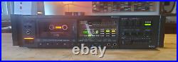 Onkyo TA-2056 Three Head Cassette Deck with Rosewood Side Panels Refurbished