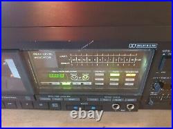 Onkyo TA-2056 Three Head Cassette Deck with Rosewood Side Panels Refurbished