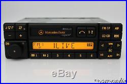 Original Mercedes Exquisit BE1690 Becker Kassette Autoradio mit CD-Wechsler Set