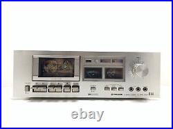 PIONEER CT-506 Stereo Cassette Tape Deck 2 Head Vintage 1978 Work Good Look