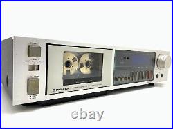PIONEER CT-520 Stereo Cassette Tape Deck 2 Head Vintage 1981 Work Good Look