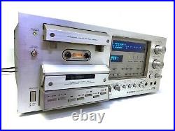 PIONEER CT-F1250 3 Head Stereo Cassette Tape Deck Vintage 1979 Hi End Good Look