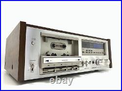 PIONEER CT-F750 Wood Box 2Head Car Reverse Tape Cassette Vintage 1979 Good Look