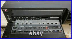 Panasonic AG-1980 S-VHS SVHS Super VHS Player Recorder Deck PRO Editing TBC VCR