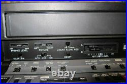 Panasonic AG-1980 S-VHS SVHS Super VHS Player Recorder Deck PRO Editing TBC VCR