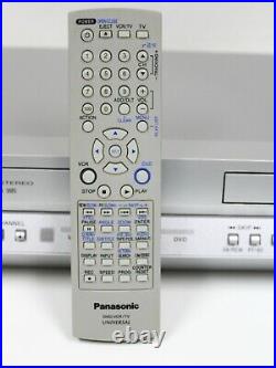 Panasonic Omnivision VHS HI-FI Video DVD VCR Combo PV-D4735S Refurbished