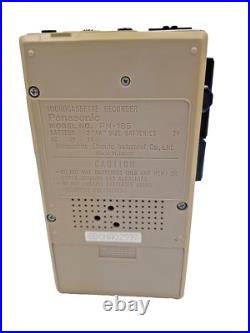 Panasonic RN-185 MicroCassette Voice Recorder Dictaphone Handheld Dictation Vtg