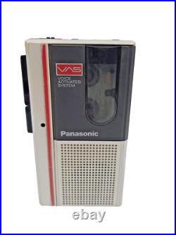 Panasonic RN-185 MicroCassette Voice Recorder Dictaphone Handheld Dictation Vtg Panasonic RN-185 MicroCassette Voice Recorder Dictaphone Handheld Dictation Vtg